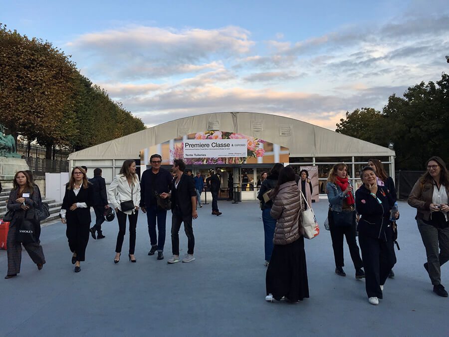 view of salon premiere classe Tuileries garden