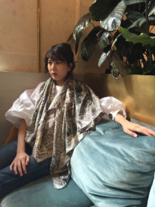 big-branch-printed-scilk-scarf-on-woman-sitting