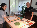 junhee kim and francois perrodin collaborating