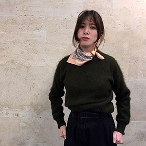 mini silk scarf