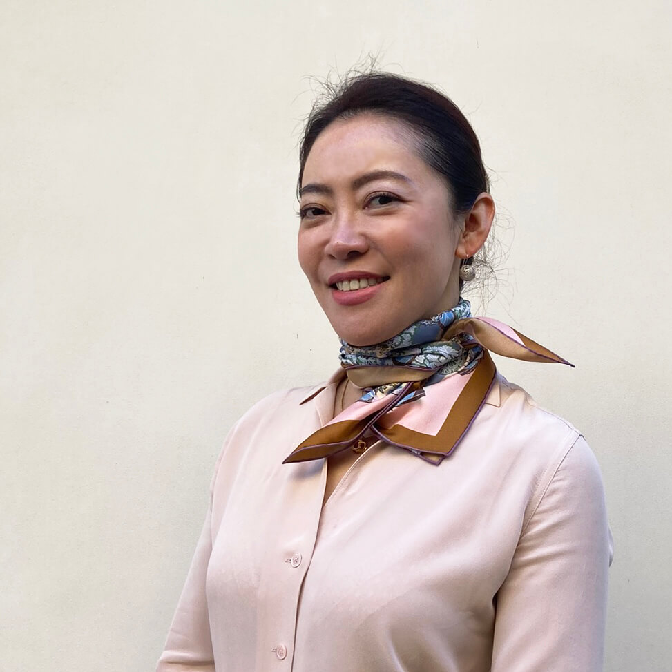 butterfly printed pastel color silk scarf