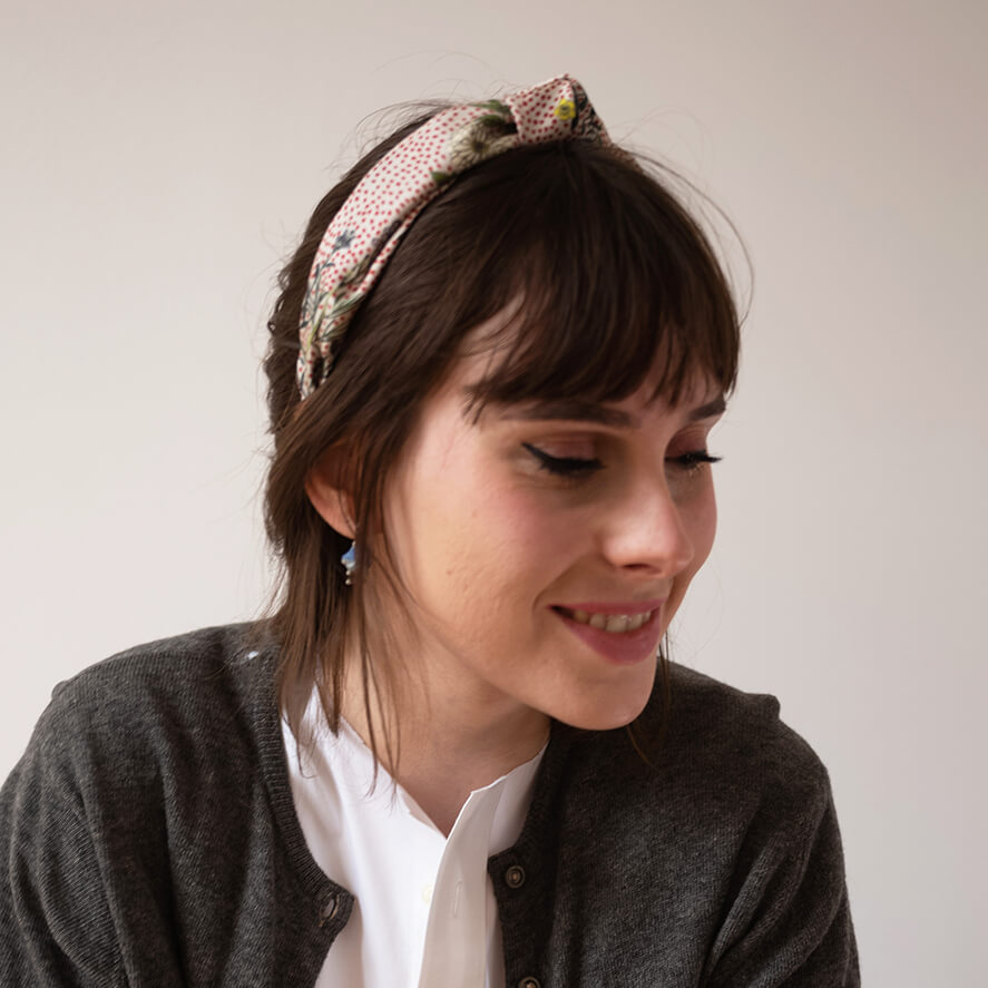 Barbara Bologna Hair Band - Woven Spike Detail main image 1